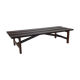 Wengé bench by Spectrum, 1960s