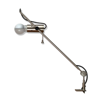 Lampe de table à pince italienne Modèle 255 par Tito Agnoli pour Oluce, années 1950.