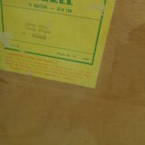 Vintage rag chest of drawers from the 60s stamped S.I.M.M.O.B