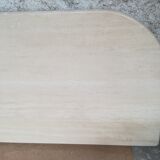 Travertine coffee table