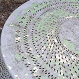 Wrought iron garden furniture