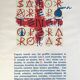 Jacques VILLEGLE, SATOR, 1997. Original screen print signed in pencil.