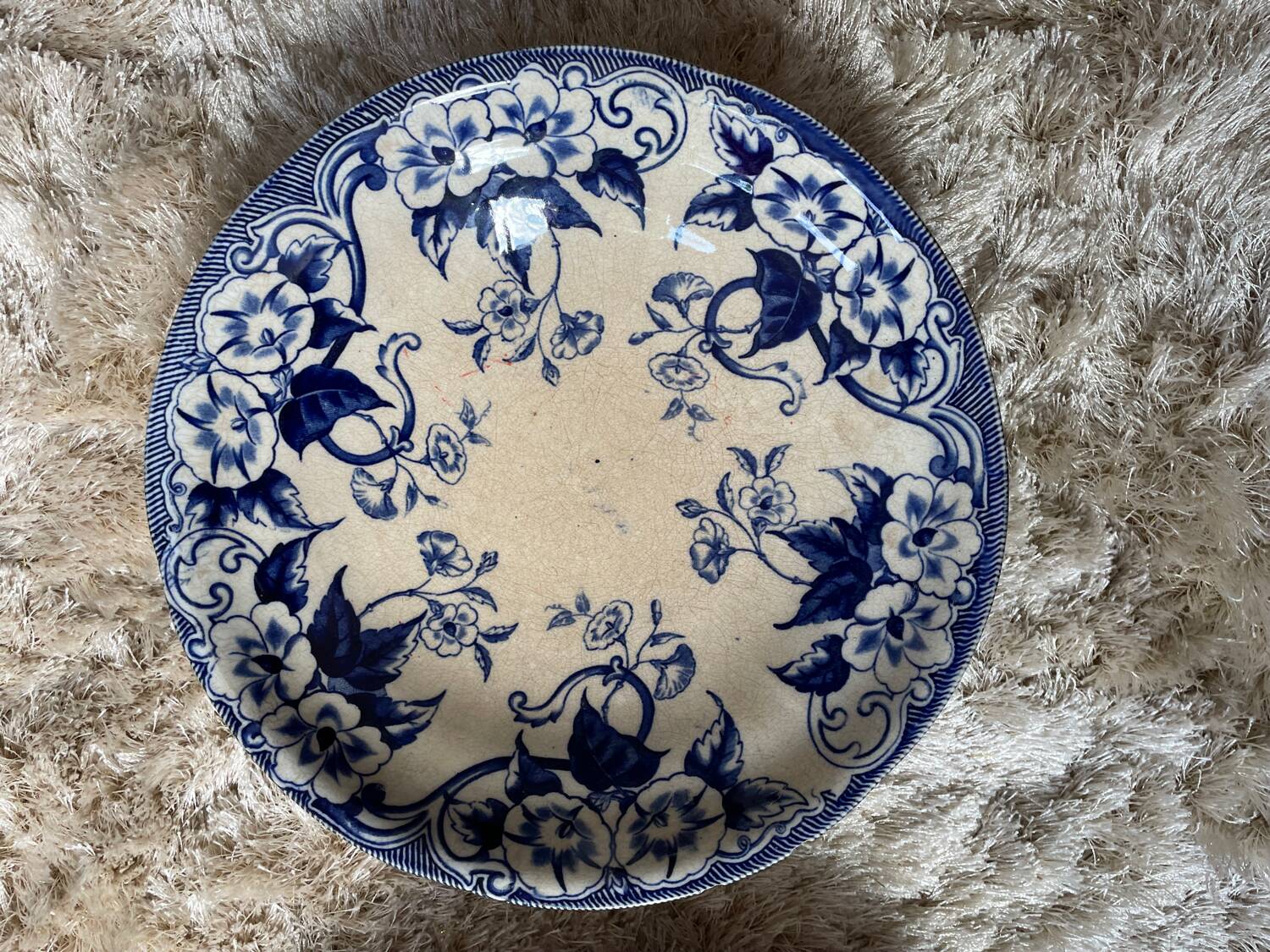 2 19th century compote bowls from Creil Montereau