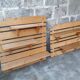 Pine wall shelves