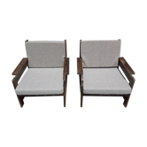 Pair of armchairs 60s