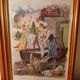 3 old Cinderella illustrations framed under glass