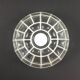 Mid Century Glass Ceiling Light From Limburg, Germany, 1960s/1970s