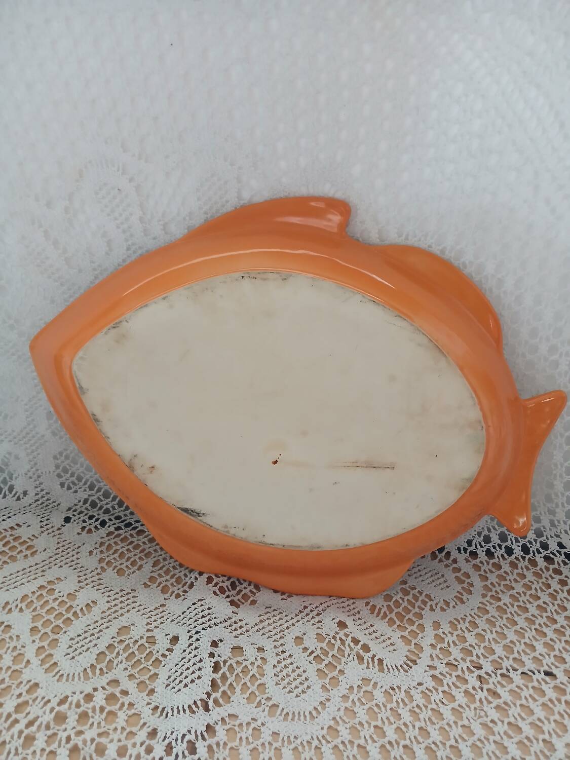 Large platter of fish barbotine