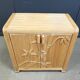 Vintage tropical split reed cabinet, 1970s