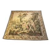 Tapisserie Tenture Murale Scène Galante Champêtre