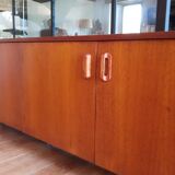 Scandinavian teck veneer sideboard