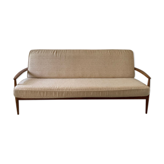 Grete Jalk 3-seater teak sofa