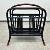 Curved wooden magazine rack no.33 by Thonet
