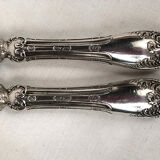 Leg service cutlery, silver punch Minerva