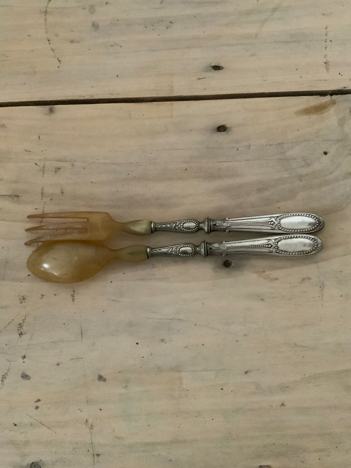 Selency x Monoprix Croisé Laroche salad server