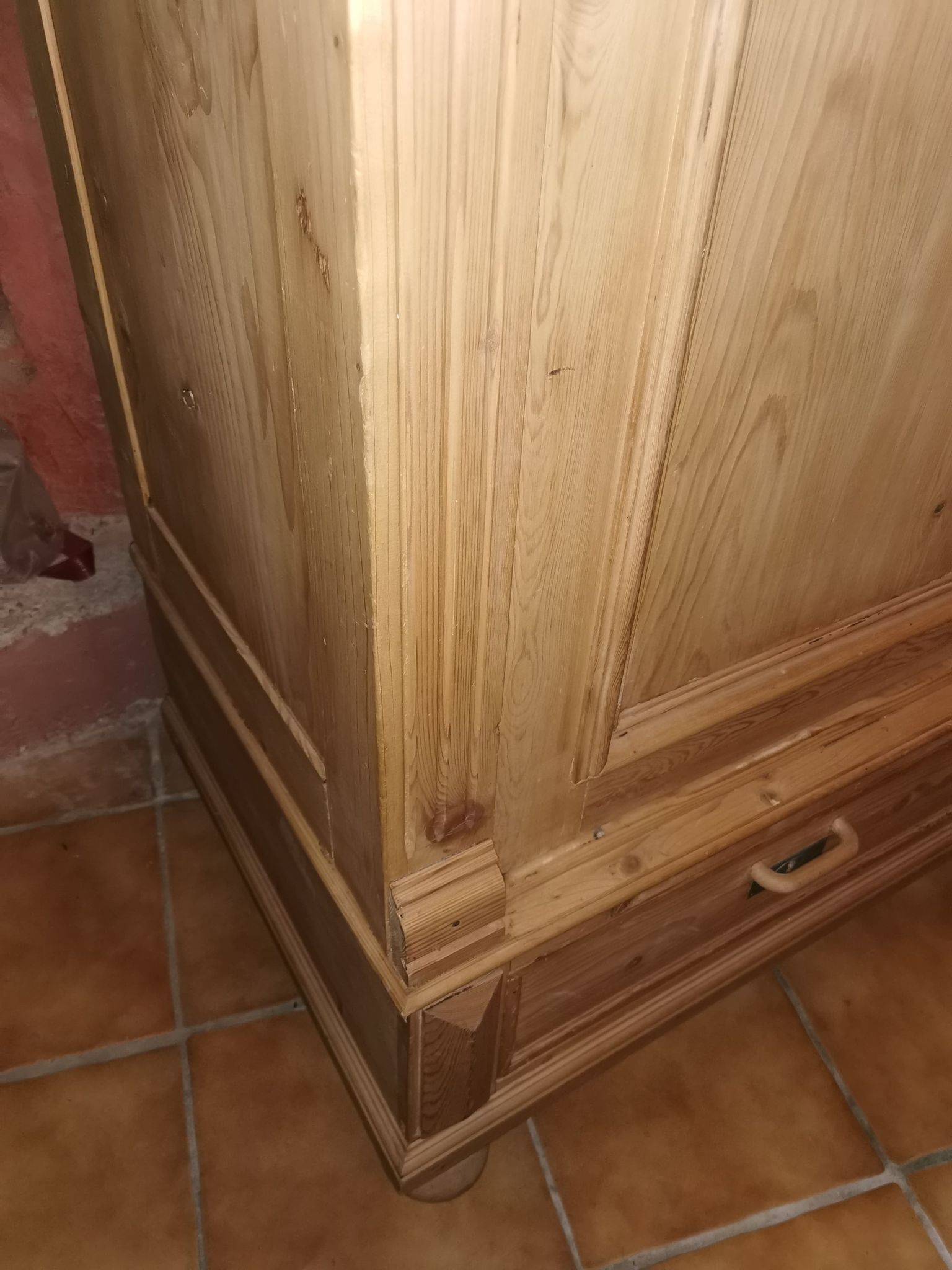 Solid pine cabinet