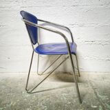 Vintage leather chair by Effezeta