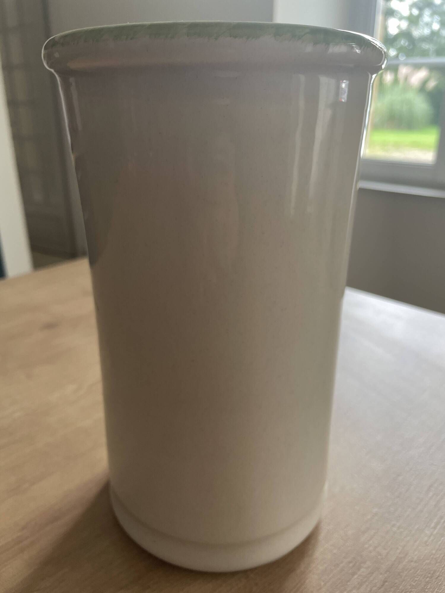 Vintage ceramic vase from Vallauris signed Hudon.
