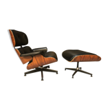 Lounger et ottoman par Charles et Ray Eames pour Herman Miller