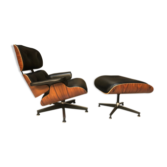 Charles & Ray Eames lounge chair and ottoman for Herman Miller