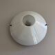 Simple opal glass wall light from the mid-century by Lamperti, 1960s, Italy.