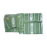 A tablecloth and six Basque towels