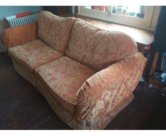 Gascoigne 'Vienna' sofa in Italian velvet | Selency