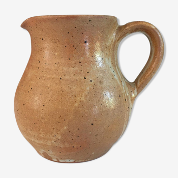 Vintage pitcher in enamelled sandstone
