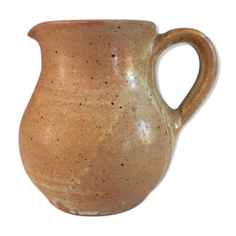 Vintage enamelled stoneware carafe