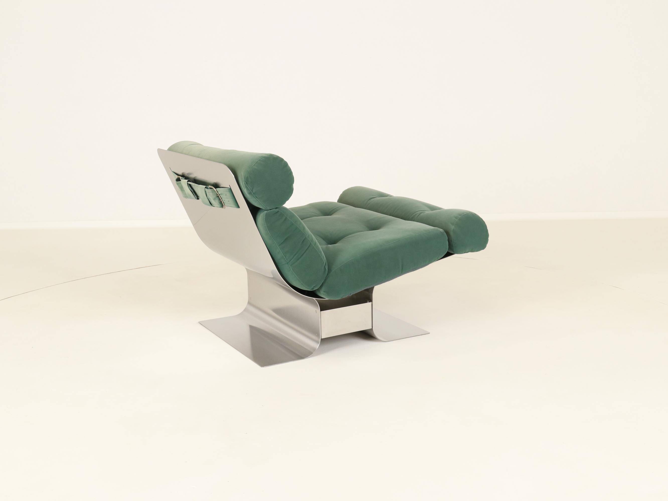 Rare Lounge Chair by François Monnet for Kappa, France, 1970s