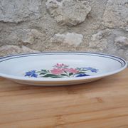 Assiette de service ovale saint amand