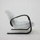 Fauteuil en cuir blanc, Miroslav Navratil, 1930s