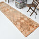Turkish runner rug 79x373cm