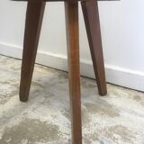 Oak tripod stool 1960