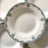 Old soup plates Creil Montereau Labrador Cambrai