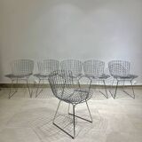 Set of 6 Knoll Harry Bertoia chairs