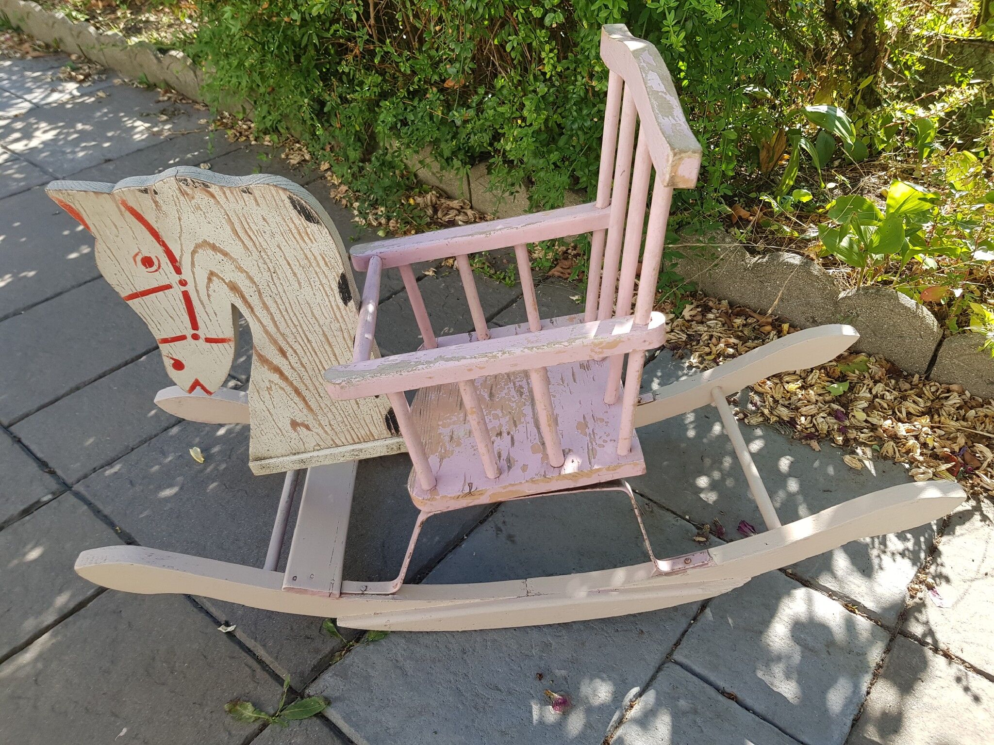 Rocking horse 1960 circa