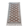 Tapis mergoum beige fait main  70x130cm