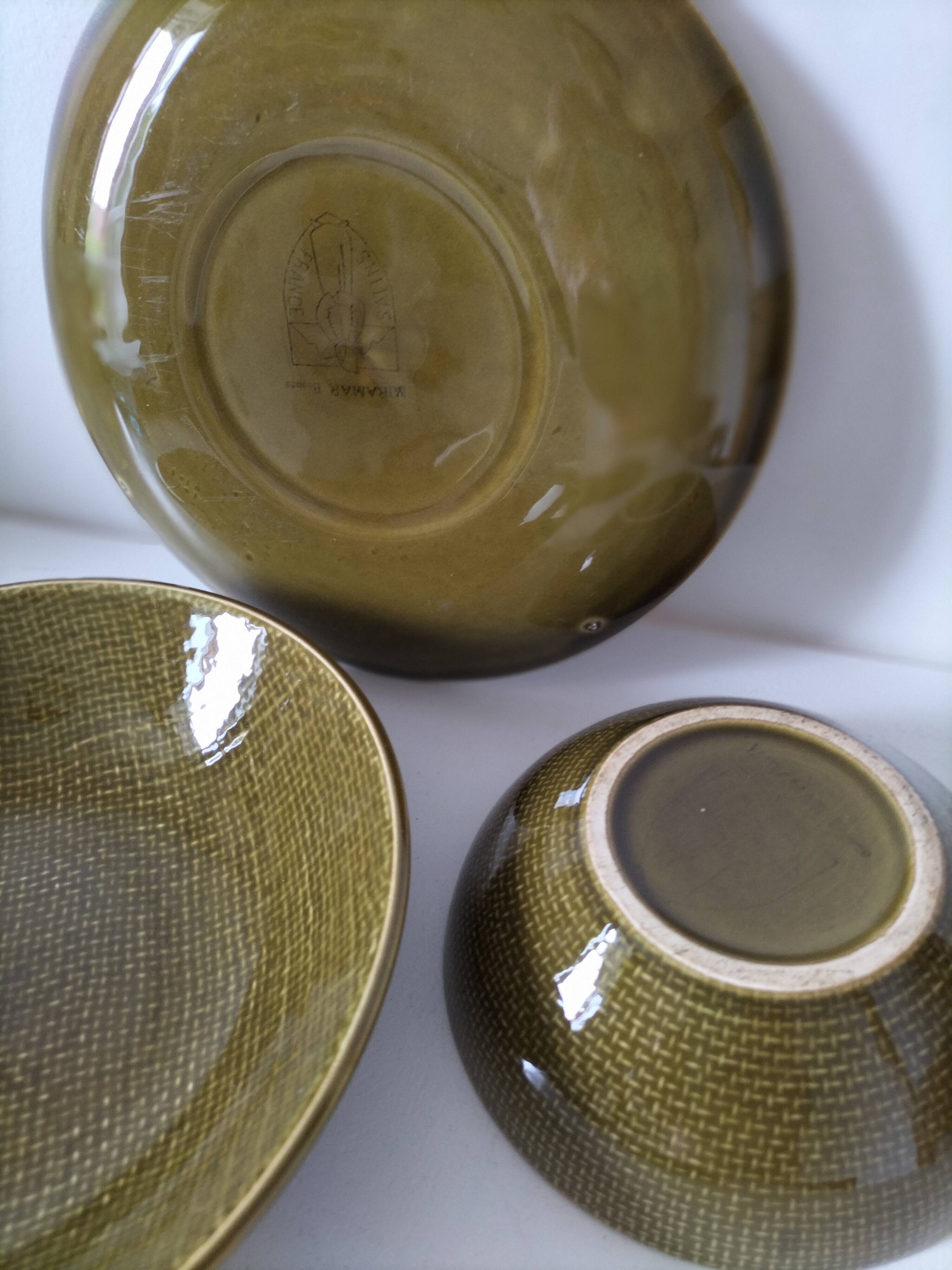 Brunch set - vintage Salins tableware - Miramar model