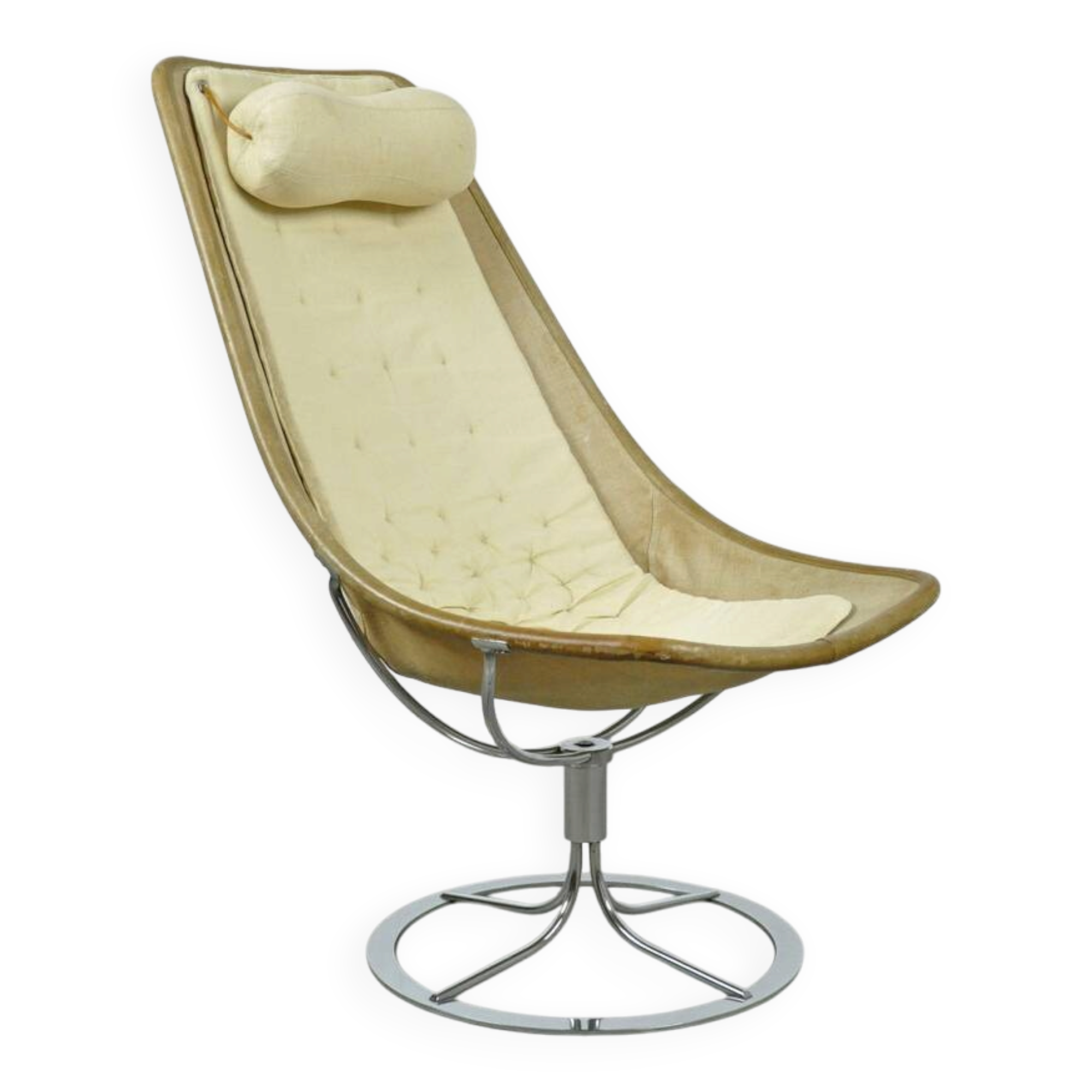 Chaise pivotante iconique ‘jetson’ par bruno mathsson, suède années 1970