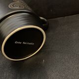 Brittany cup triske decor 9cm triskell decoration France stoneware coffee mug