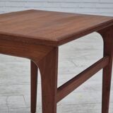 1970s, Danish side table, solid teak wood, original condition.