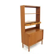 Scandinavian teak bookcase by Bertil Fridhagen for Bodafors, Sweden, 1960