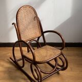 Rocking-chair enfant bois courbé