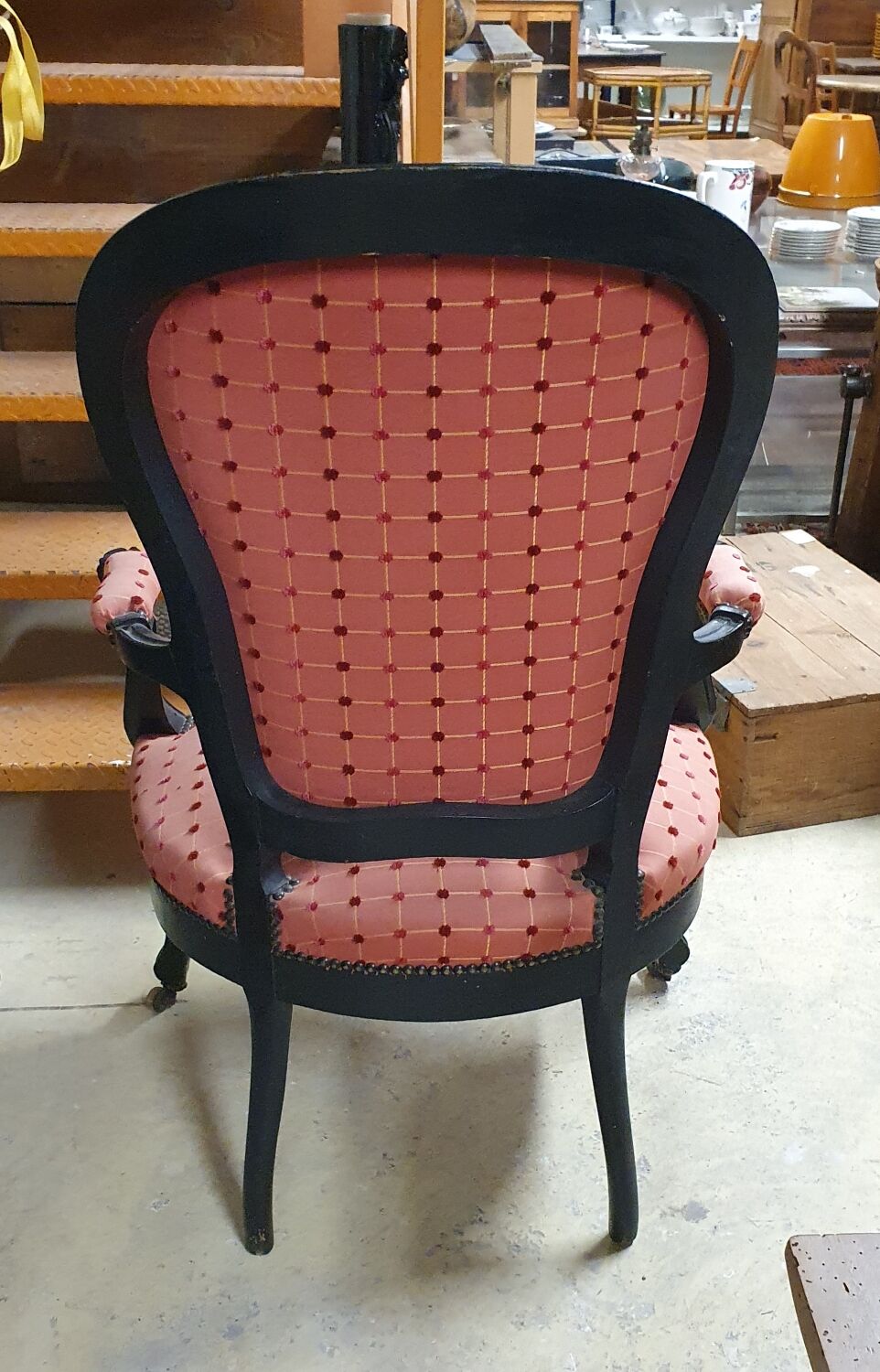 Louis Philippe convertible armchair