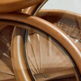 Italian bamboo coffee table