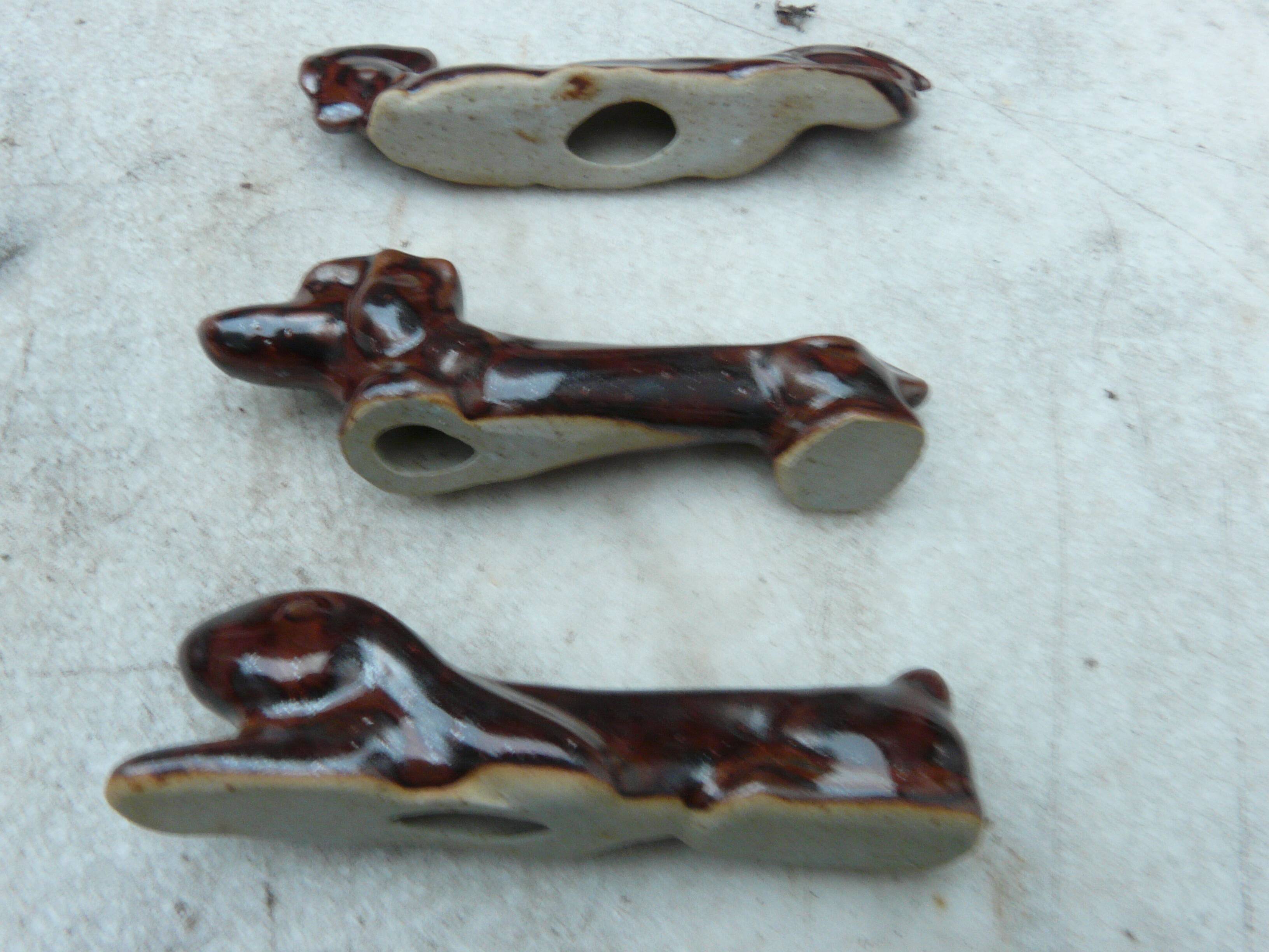 12 ceramic knife holders animals