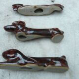 12 ceramic knife holders animals