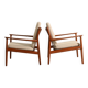 Pair of armchairs by Grete Jalk for Glostrup Møbelfabrik, 1960s