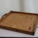 Wooden serving tray
